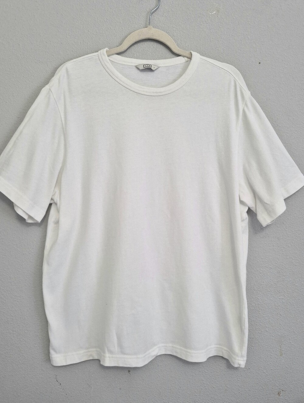 AYR The Heavy T Oyster Men Large Elevated Basics